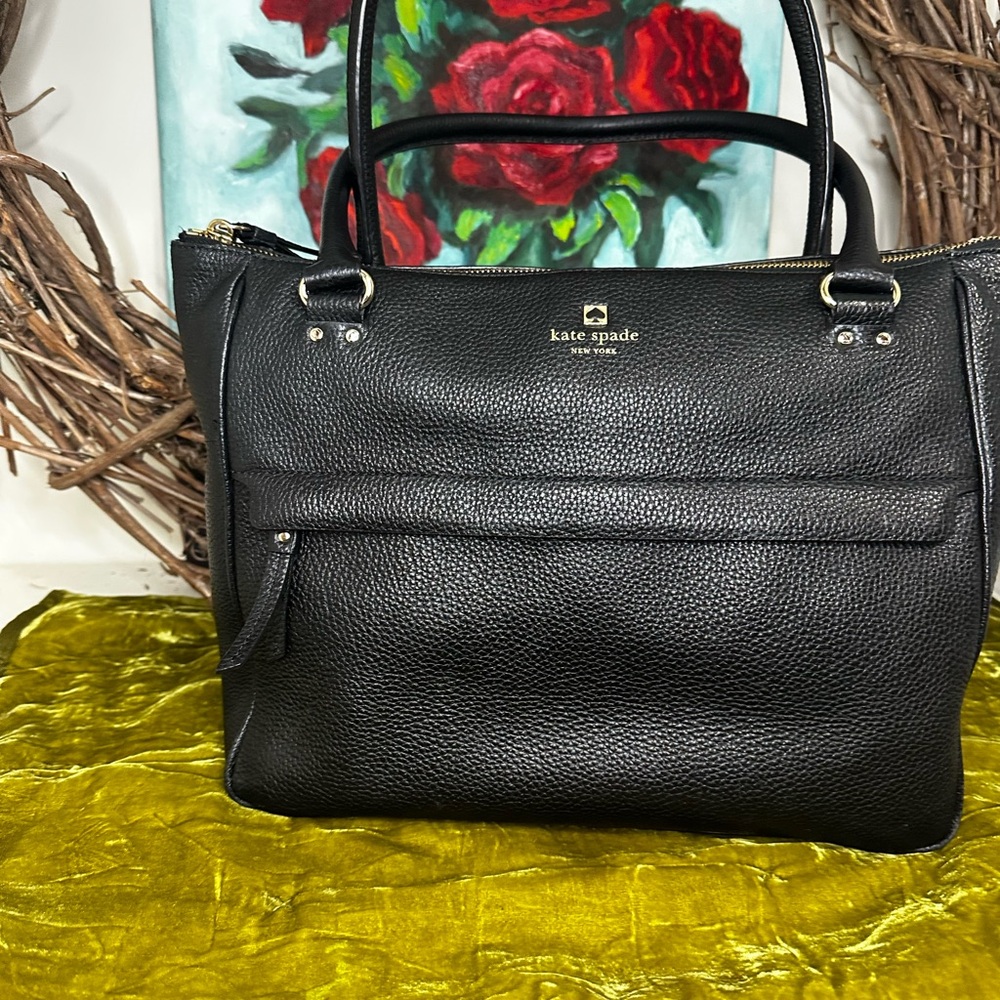 Kate Spade Textured Black Tote